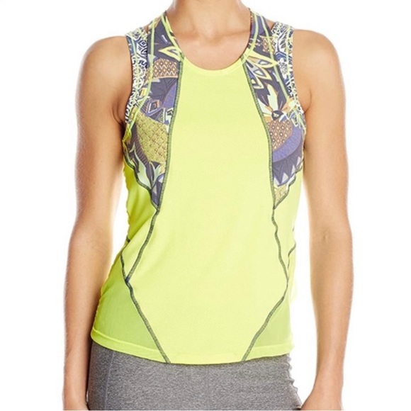 Maaji Kuhumba Peak Criss Cross Back Tank Top - Picture 2 of 6